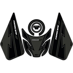 GP Kompozit Yamaha MT-09 Tracer 2021-2024 Uyumlu Tank Pad Seti Siyah