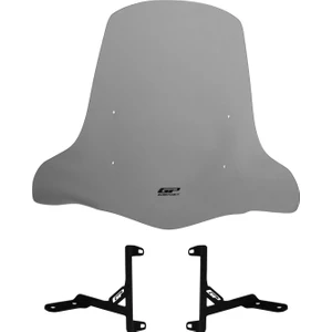 GP Kompozit Kanuni Resa 125 2022-2024 Uyumlu Ön Cam Füme 59 cm