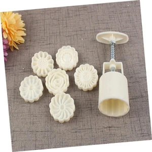 Siliko World Basmalı Mooncake Kopat Set 7 Parça Kurabiye Yapım Seti