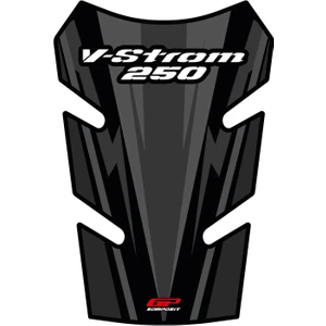 GP Kompozit Suzuki V-Strom 250 2017-2020 Uyumlu Tank Pad Siyah