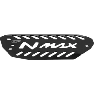 GP Kompozit Yamaha NMAX 125 / 155 2021-2024 Uyumlu Egzoz Koruma Kapağı Siyah
