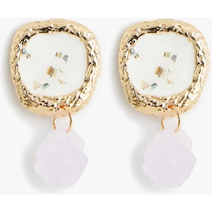 Taşlı Küpe Geometrik