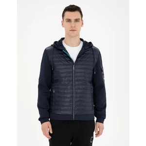 Pierre Cardin Erkek Lacivert Kapişonlu Baharlık Mevsimlik Mont 50285304-VR033