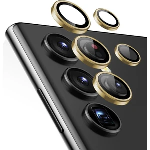 Samsung Galaxy 24 Ultra Kamera Koruyucu Gold