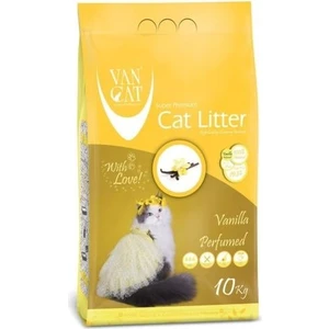 Topaklanan Vanilyalı İnce Taneli Kedi Kumu 10 Kg