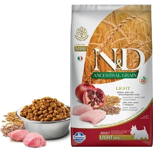 Nd Düşük Tahıllı Light Mini Tavuklu Narlı Küçük Irk Yetişkin Köpek Maması 2,5 Kg