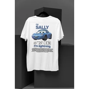 I'm Sally & Mcqueen Car Detail  T-Shirt (Tek Adet Fiyatıdır.)