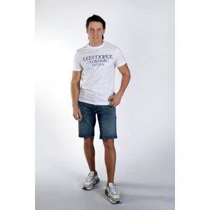 Lee Cooper Cador Erkek O Yaka T-Shirt Beyaz