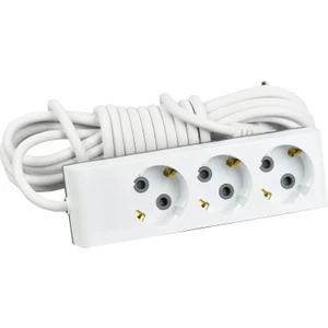 Visage Üçlü Çocuk Korumalı Topraklı Grup Priz 5 m