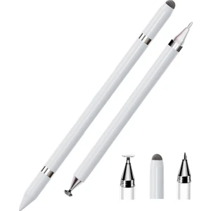 Novstrap Tcl Tab 10L/NXTPAPER/10/10S/7L/7 Lite/tabmax ile Uyumlu 3in1 Dokunmatik Tablet Kalemi