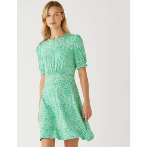 Marks & Spencer Desenli Mini Örme Elbise