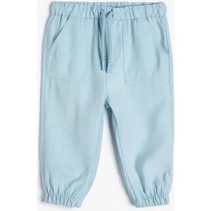 Basic Jogger Pantolon Viskon Kumaş