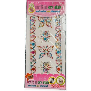 1786 Dekoratif Taşlı Sticker