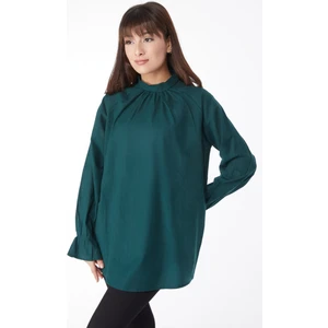 Yeşil Tesettür Tunik 13146