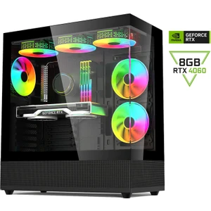 Supernova WIN11 İ7-12700F 32GB 1 Tb M.2 Nvme Rtx 4060 8gb Oyuncu Masaüstü Bilgisayarı