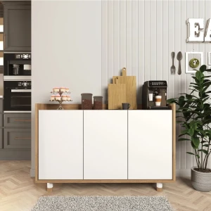 Cool Home Ala Kahve Köşesi, Çok Amaçlı Dolap Sepet -Beyaz