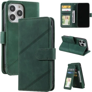 BDT Boutique IPhone 15 Için Kılıf Pro Max Bileklik Kart Tutucu Kickstand Cüzdan Flip Pu (Yurt Dışından)