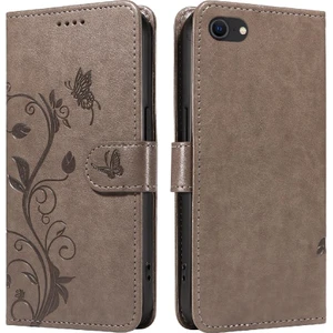 BDT Boutique IPhone Se 2020 ve Kart Yuvası Kabartmalı Kelebek Cüzdan Telefon Kılıfı (Yurt Dışından)
