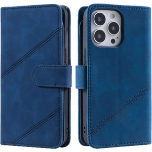 BDT Boutique IPhone 15 Için Kılıf Pro Max Bileklik Kart Tutucu Kickstand Cüzdan Flip Pu (Yurt Dışından)