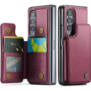BDT Boutique Samsung Galaxy Z Fold 3 5g Rfıd Engelleme Kickstand Için Caseme Cüzdan Kılıf (Yurt Dışından)
