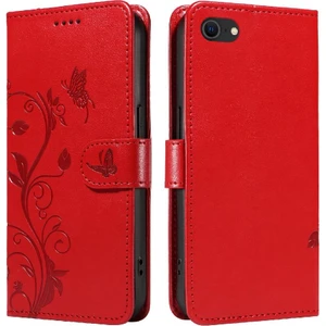 BDT Boutique IPhone Se 2020 ve Kart Yuvası Kabartmalı Kelebek Cüzdan Telefon Kılıfı (Yurt Dışından)