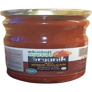 Ekoloji Market Tuzsuz Acı Biber Salçası 610 Gr.