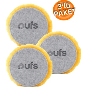 Polisaj Keçesi Eko Seri 160MM Sarı ( 3 Adet)