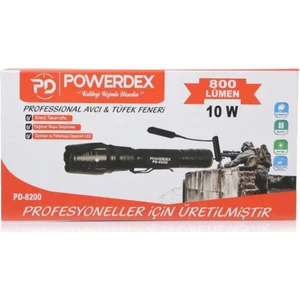 Şarjlı Profesyonel Avcı Feneri PD-8200