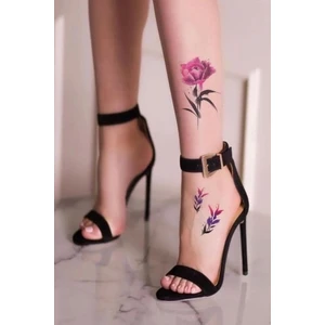Gül ve Çiçek Geçici Dövme Tattoo
