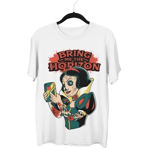 Fuddy Moda  Rock Band Bring Me The Horizon Baskılı T-Shirt, Rock-Metal Müzik Baskılı Tişört