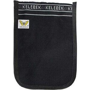 Kelebek Kese Osmanlı Kalın Siyah Banyo Hamam Kesesi 25X17 cm