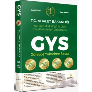 Liyakat Yayınları 2024 GYS Adalet Bakanlığı Yazı İşleri Müdürlüğü ve Diğer Tüm Kadrolar İçin Özel Hazırlık