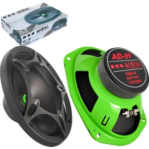 EGB Elektronik Ads Ad-69 Oto Midrange Oval 6x9 Inç 1000 Watt Kapaklı 2 Adet