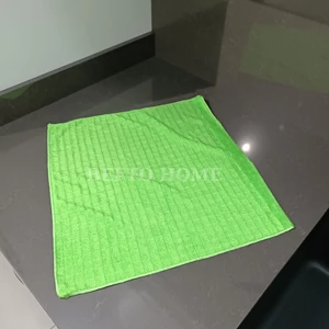 Befto Home Yeşil Renk,1 Adet 40X40 cm Mikrofiber Süper ,temizlik, Mutfak Bezi