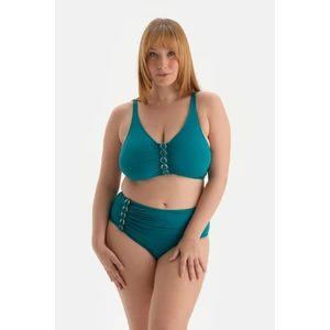 Yeşil Korseli Toparlayıcı Bikini Üst