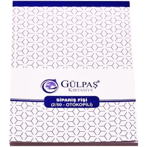 2/50 Sipariş Fişi Otokopili  14X20 50+50__107