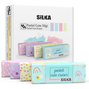 Pastel Cute Silgi Büyük Boy 4 Renk Set (ART-1021)