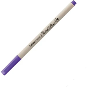 Supreme Brush Uçlu Kalem Fosforlu Mor