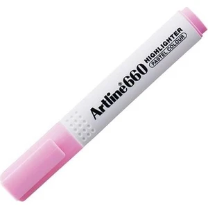 Pastel Pembe Fosforlu Kalem 1-5 mm Uç Kalınlığı – Tekli Paket, Yumuşak Renkli Vurgulama