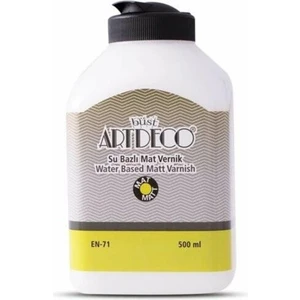 Su Bazlı Mat Vernik 500Ml