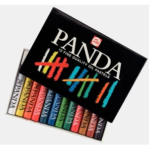 Panda 12 Li Pastel Boya