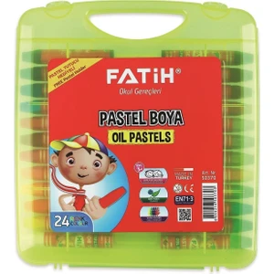 King Size Pastel Boya 24 Renk (Çantalı)