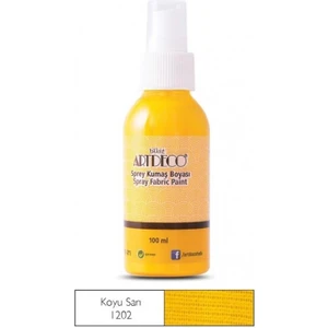 Sprey Kumaş Boyası 100 Ml Sarı