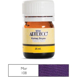 Kumaş Boyası 25 Ml Mor 108
