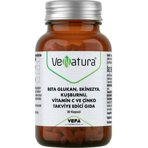 Beta Glukan, Ekinezya, Kuşburnu, Vitamin C  ve Çinko Takviye Edici Gıda