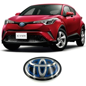 Doğru Oto Toyota Chr Hybrid 2019-2021 Uyumlu Ön Arma Logo Hibrit (Radar Sensör Uyumlu)