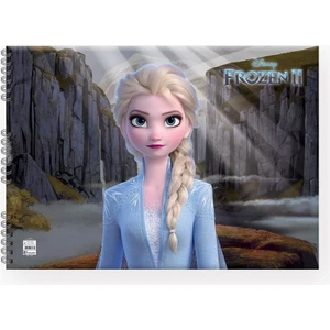 Keskin Color Spiralli Resim Defteri Frozen II 35X50 15 Yaprak