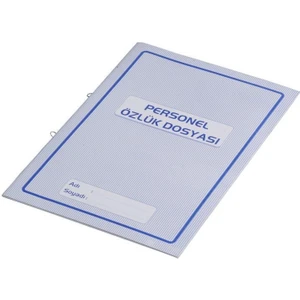 Personel Özlük Dosyası A-4 21X30 16 Sayfa__225