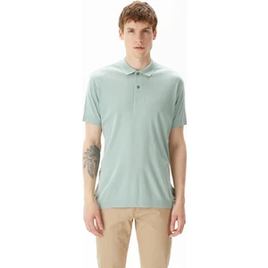 Erkek Yeşil Classic Fit Kısa Kollu Polo Yaka T-Shirt K45329T.3HP