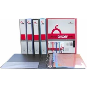 Klasör A4 2 cm 4 Halka Mavi 2012-1